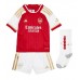 Arsenal Benjamin White #4 Hemmakläder Barn 2023-24 Kortärmad (+ Korta byxor)